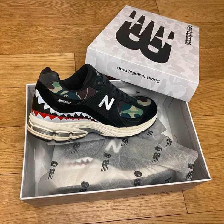 BAPE x New Balance 2002R