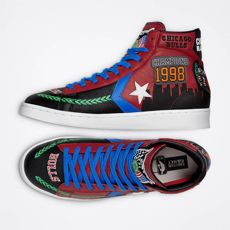 Chinatown Market x Converse Pro Leather "Bulls Championship Jacket" 171241C