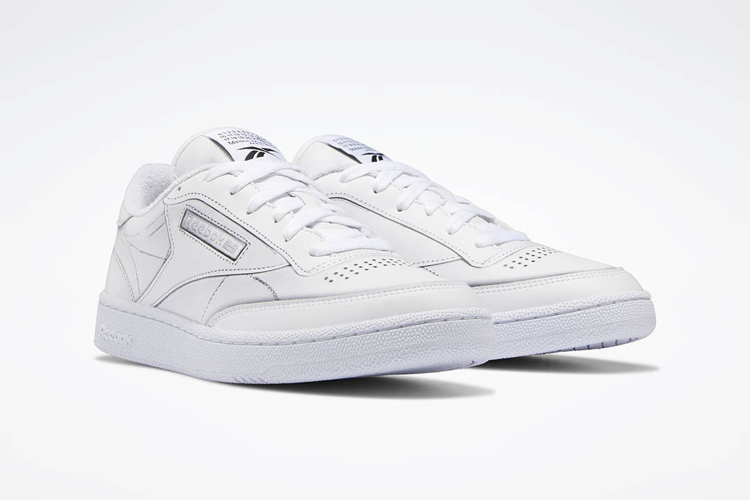 Maison Margiela x Reebok Club C Maison Margiela White