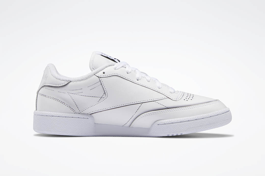 Maison Margiela x Reebok Club C Maison Margiela White