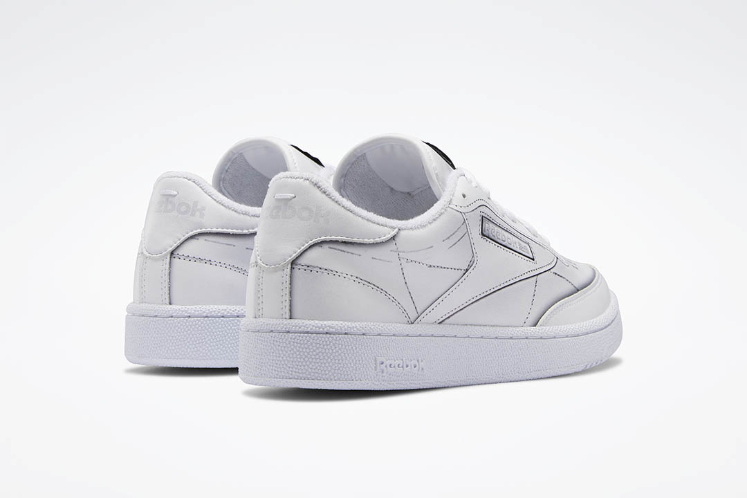 Maison Margiela x Reebok Club C Maison Margiela White