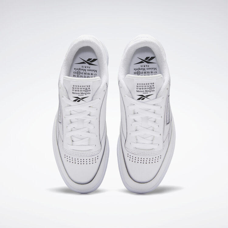 Maison Margiela x Reebok Club C Maison Margiela White