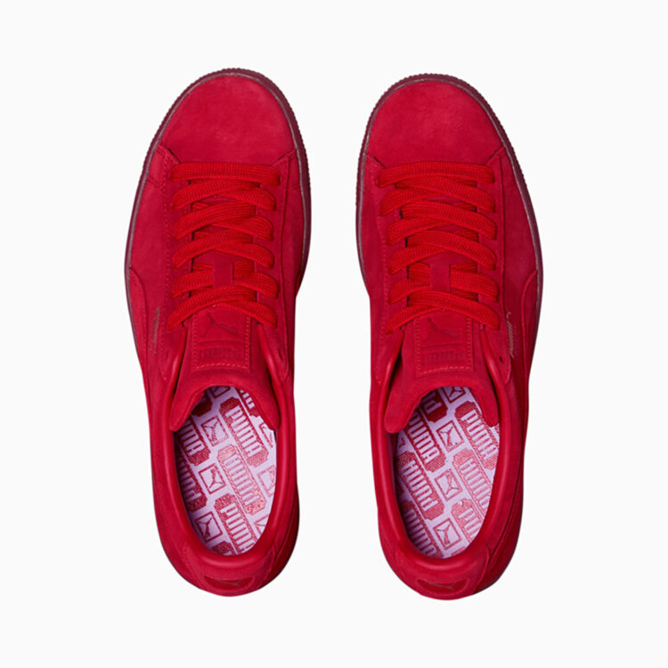 Puma Suede Classic Mono Gold Barbados Cherry 381468_01