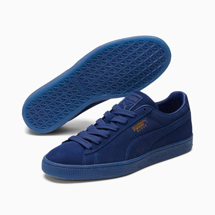 Puma Suede Classic Mono Gold Elektro Blue 381468_02