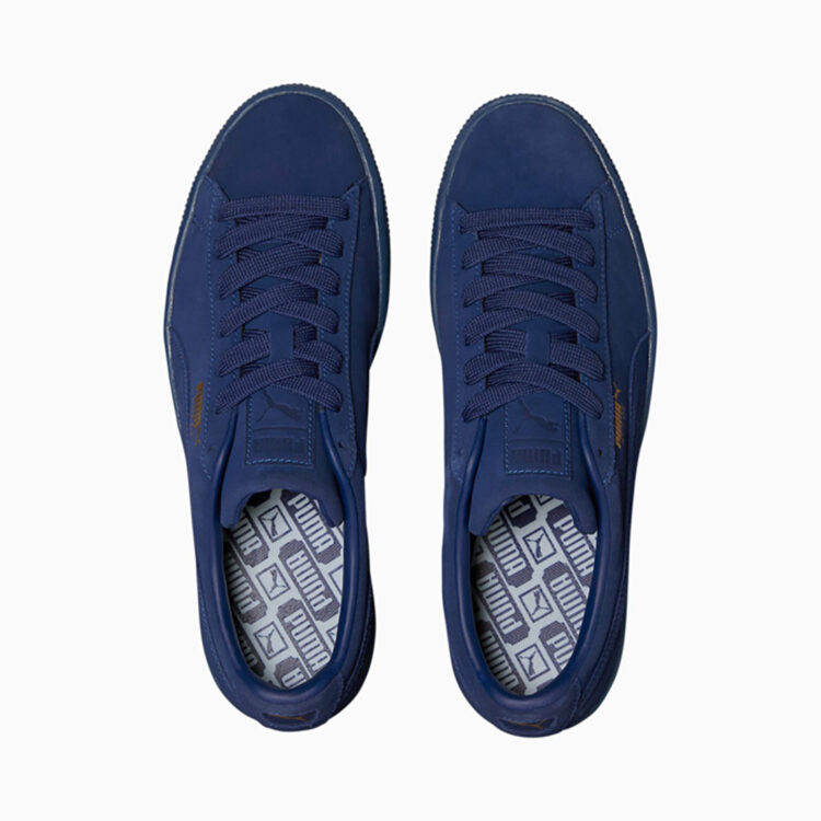 Puma Suede Classic Mono Gold Elektro Blue 381468_02