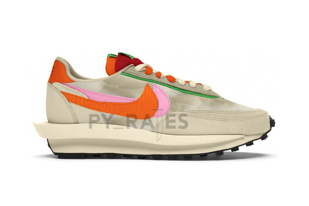 sacai x CLOT x Nike LDWaffle