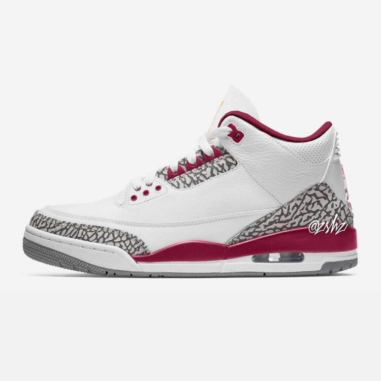 Air Jordan 3 "Cardinal" CT8532-126