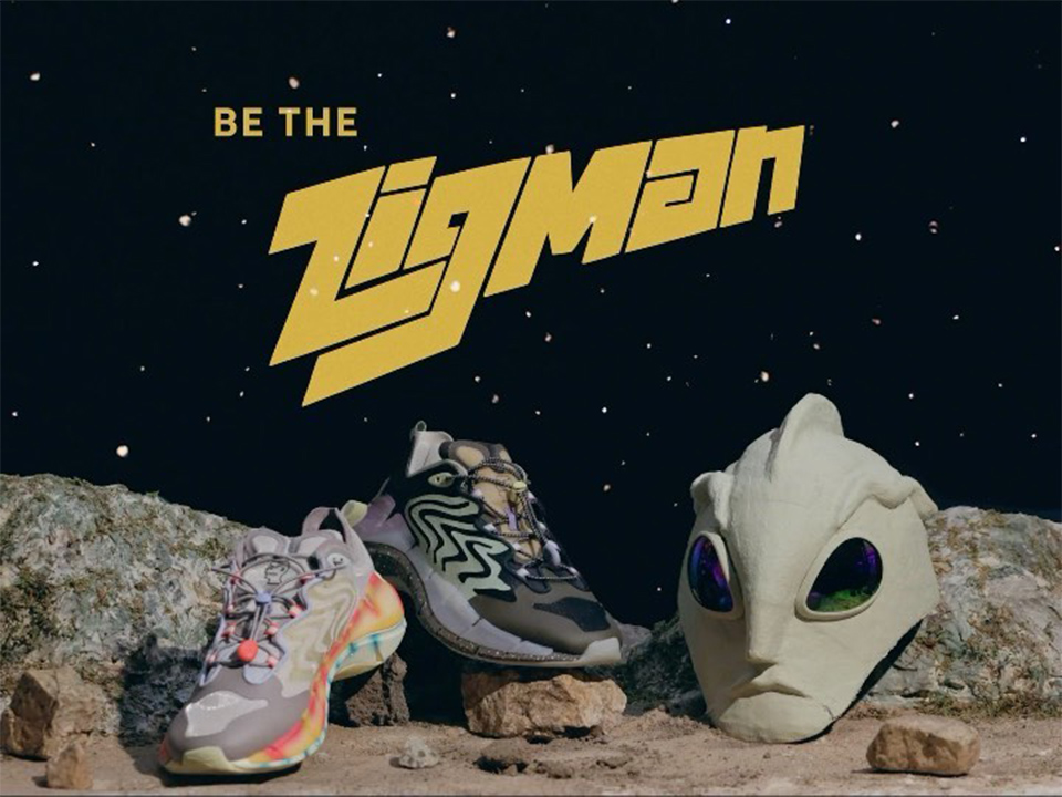 Brain Dead x Reebok Zig Kinetica II "Zigman vs. The Spacecraft"