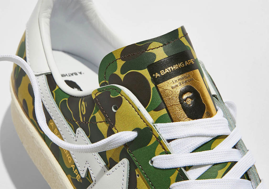 BAPE x adidas Superstar “Green Camo” GZ8981