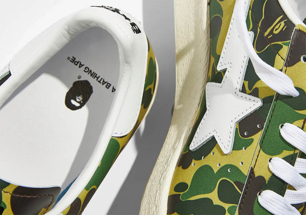 BAPE x adidas Superstar “Green Camo” GZ8981