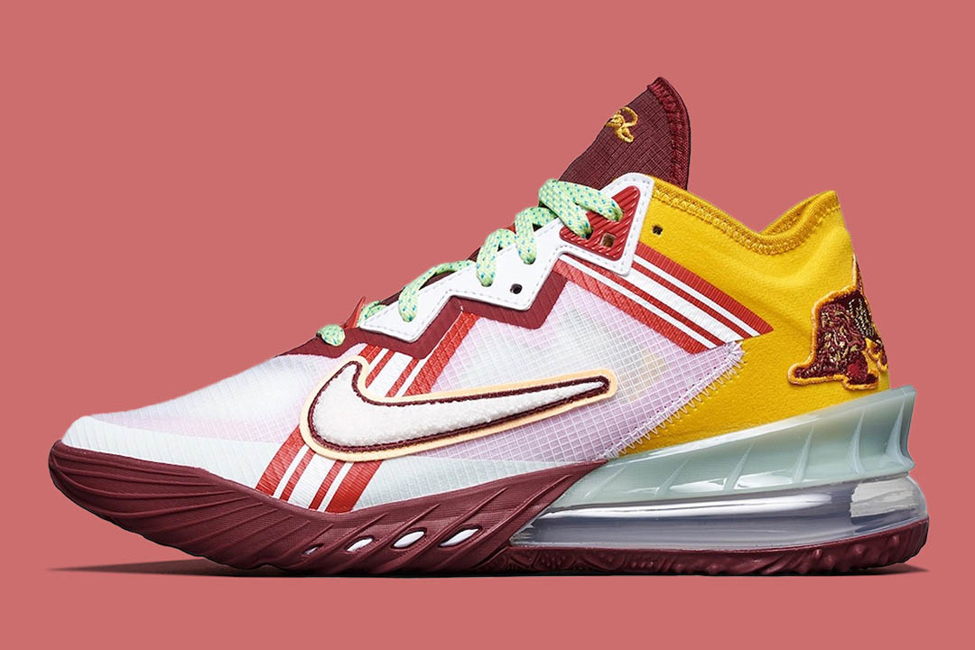 Mimi Plange x Nike LeBron 18 Low "Higher Learning" CV7562-102