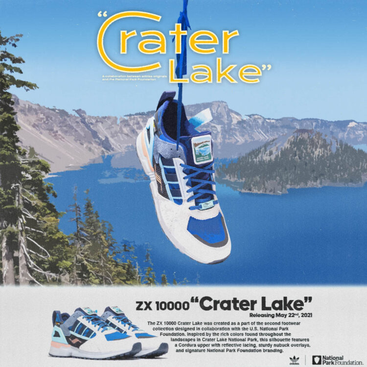 National Park Foundation x adidas ZX 10000 C "Crater Lake" FY5173