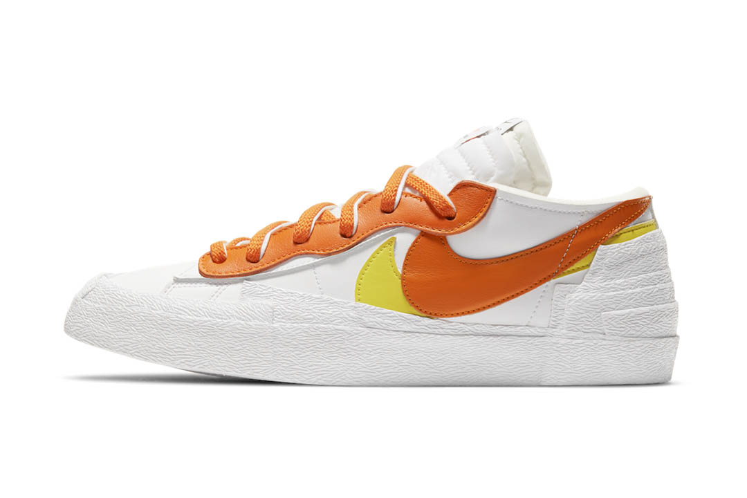 Sacai x Nike Blazer Low "Magma Orange" DD1877-100