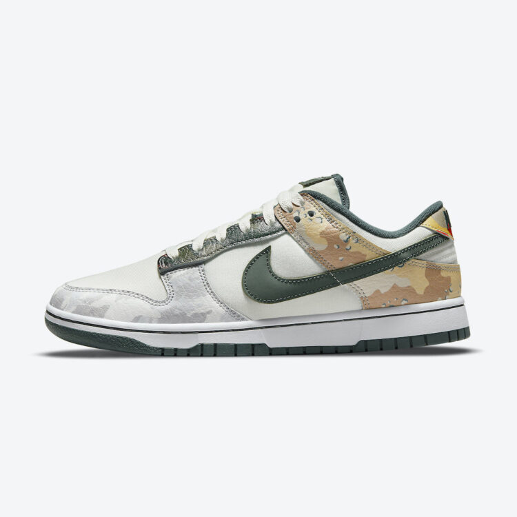 Nike Dunk Low “Sail Multi Camo” DH0957-100