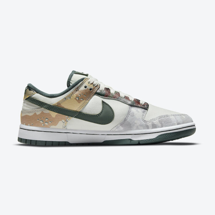 Nike Dunk Low “Sail Multi Camo” DH0957-100