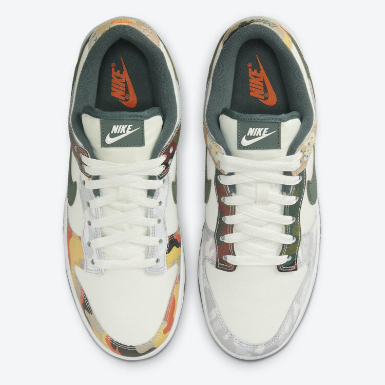 Nike Dunk Low “Sail Multi Camo” DH0957-100