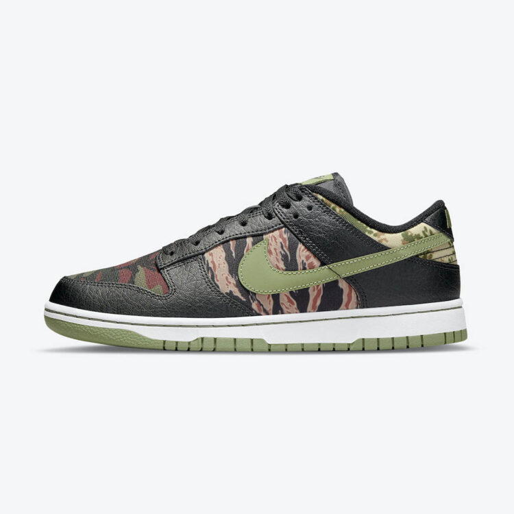 Nike Dunk Low Black Multi Camo DH0957