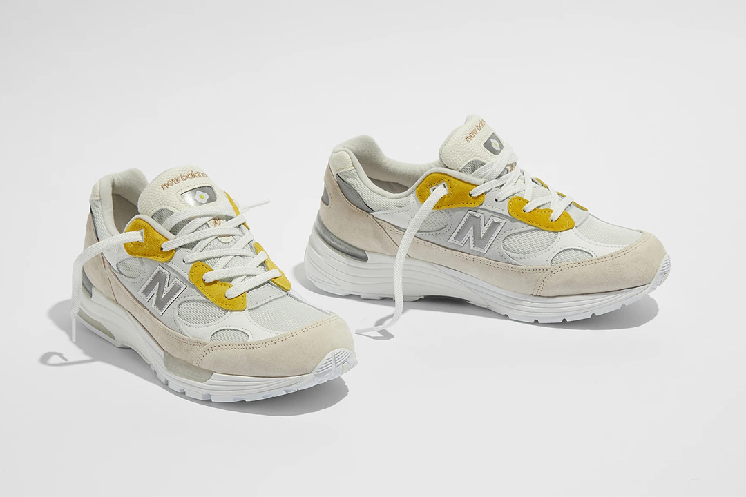 Paperboy Paris x New Balance 992 "Fried Egg" M992PB1