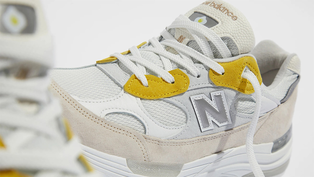 Paperboy Paris x New Balance 992 "Fried Egg" M992PB1