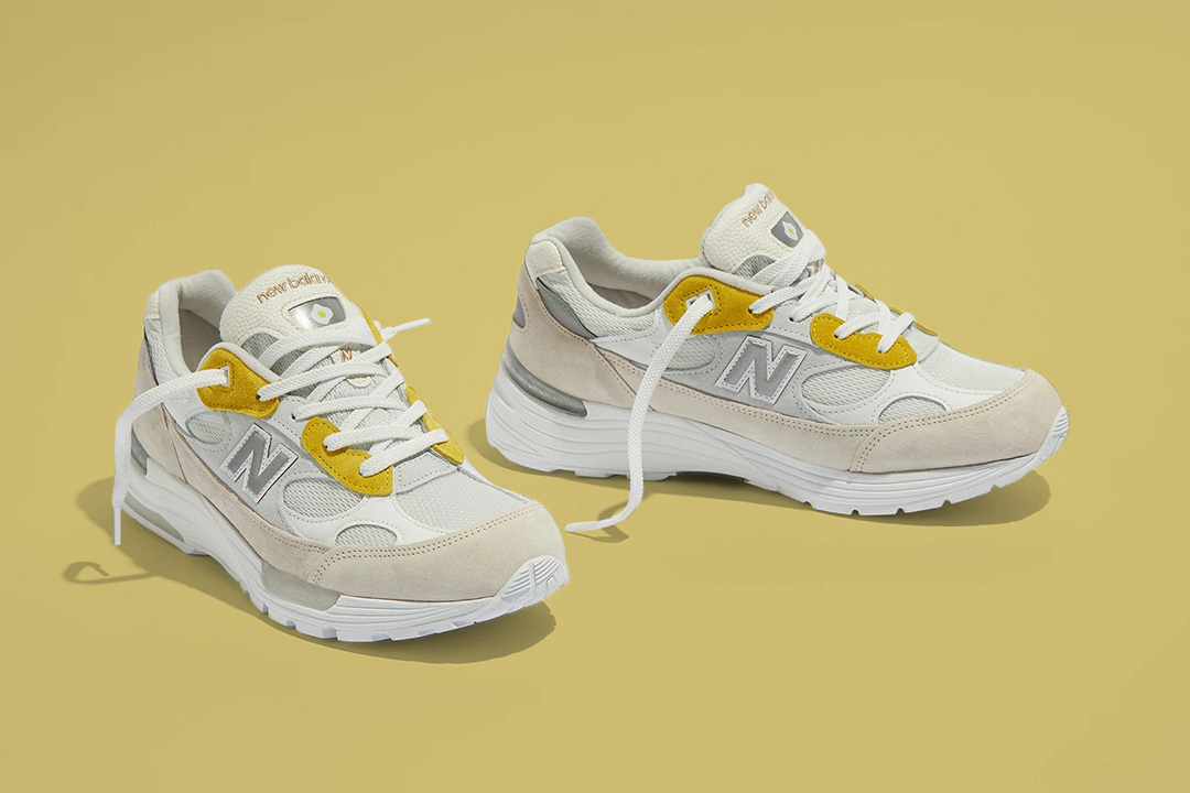 Paperboy Paris x New Balance 992 "Fried Egg" M992PB1