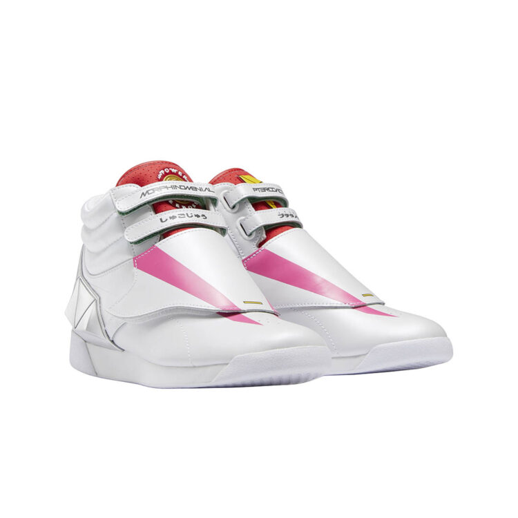 Power Rangers x Reebok Freestyle Hi "Pink Ranger" GW2425