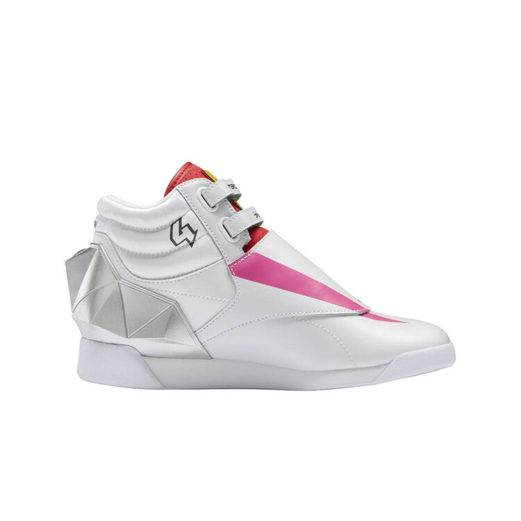 Power Rangers x Reebok Freestyle Hi "Pink Ranger" GW2425