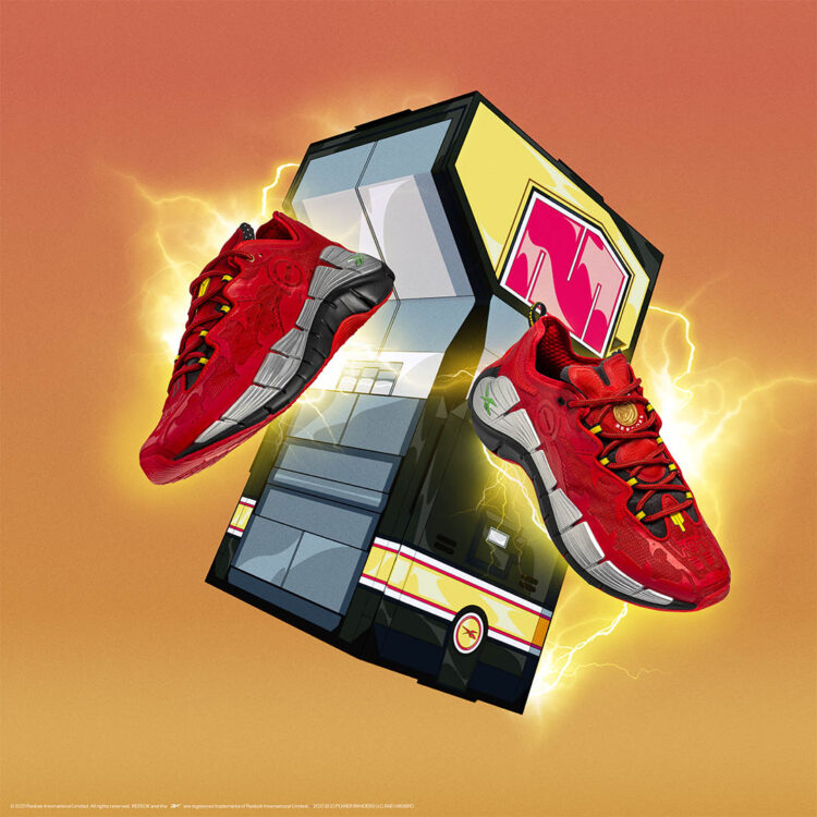 Power Rangers x Reebok Zig Kinetica "Red Ranger" GY0492