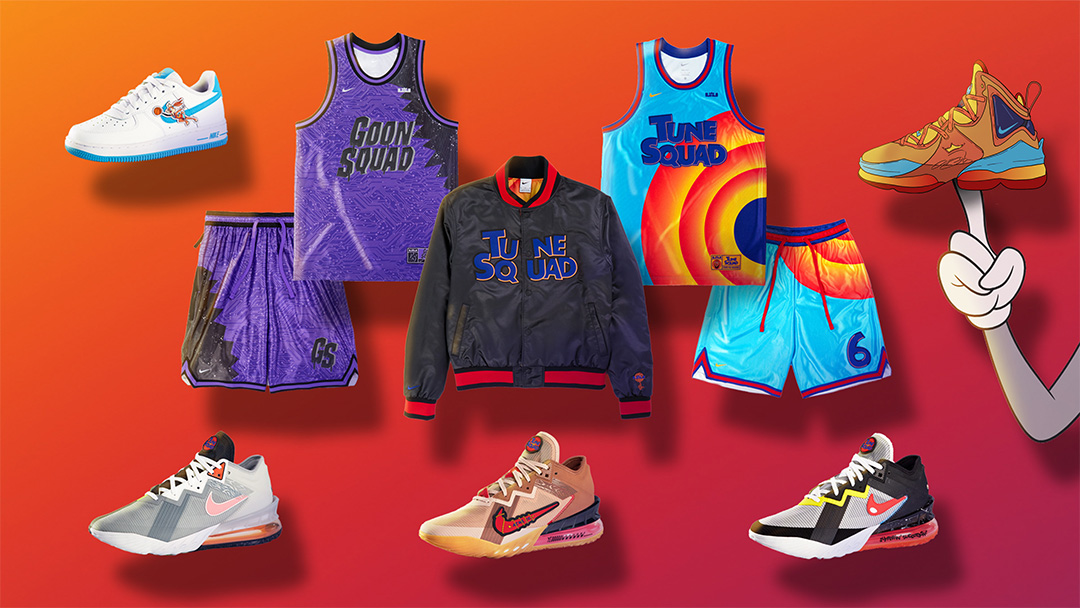 Space Jam: A New Legacy x Nike & Converse Apparel Collection