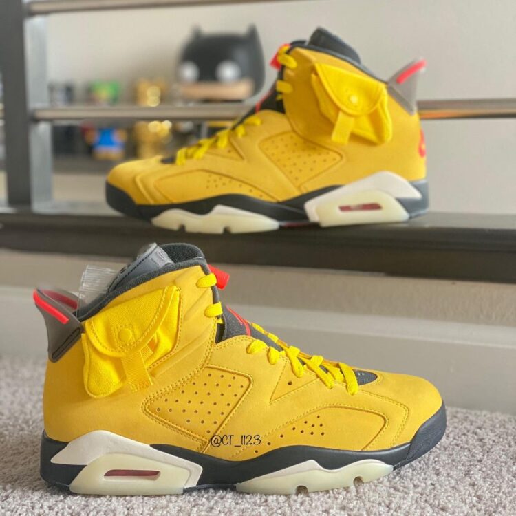 Travis Scott x Air Jordan 6 "Yellow"