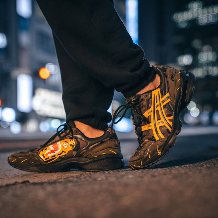 ASICS x BAPE GEL 1090