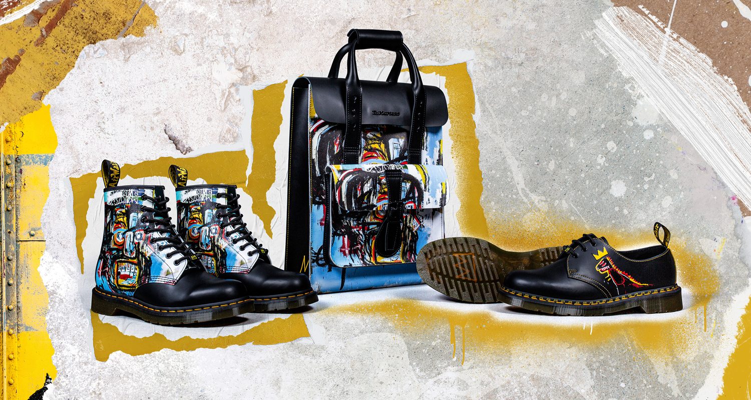 Jean-Michel Basquiat x Dr. Martens SS21 Collection