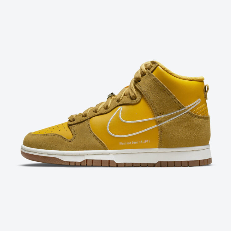 Nike Dunk High “First Use” “University Gold” DH6758-700