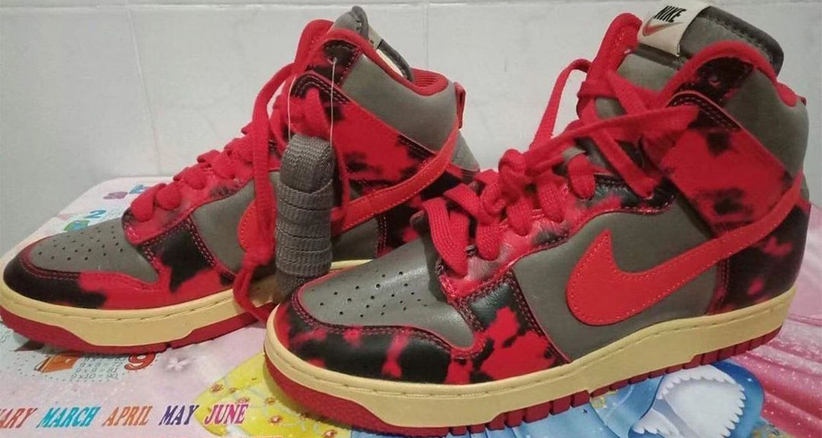 Nike Dunk High “Red Camo”/