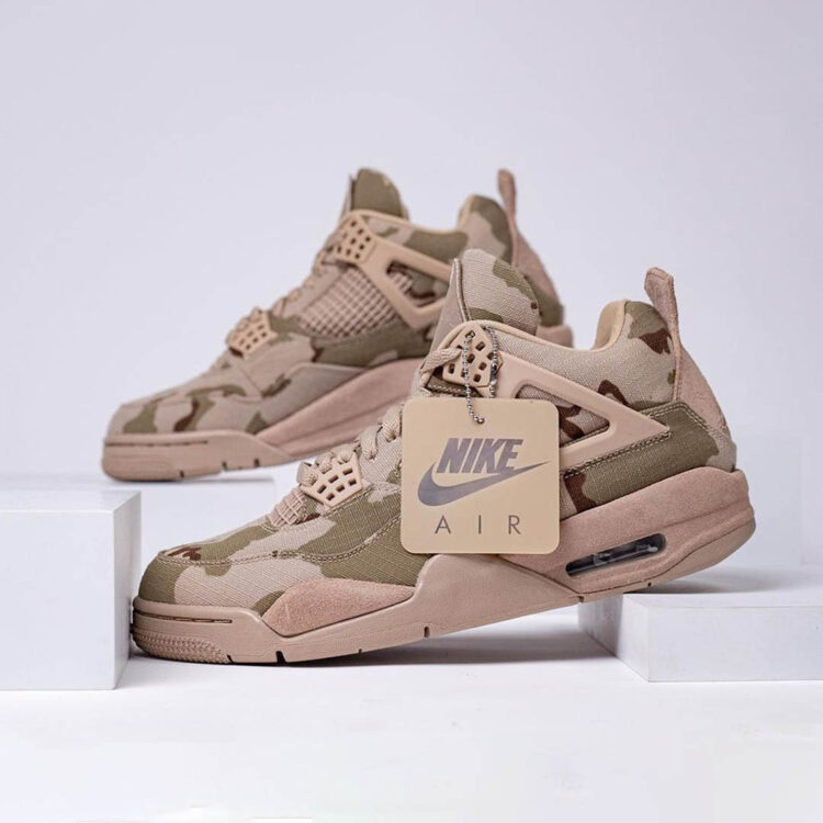 Aleali May x Air Jordan 4 "Camo" DJ1193-200