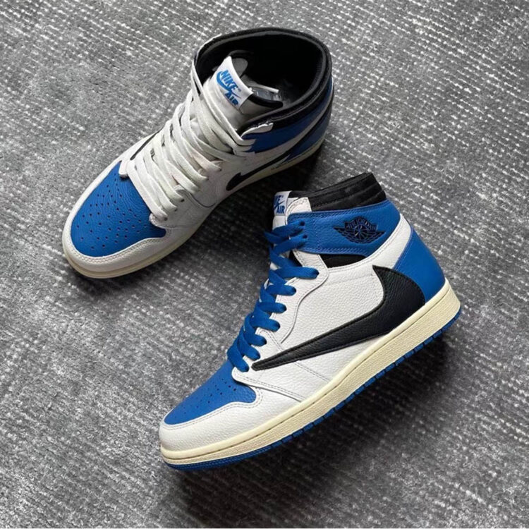 Fragment Design x Travis Scott x Air Jordan 1 High DH3227-105