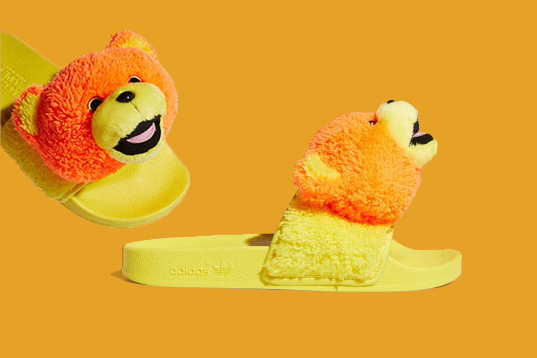 Jeremy Scott x adidas Adilette Slide "JS Bear" Q46582