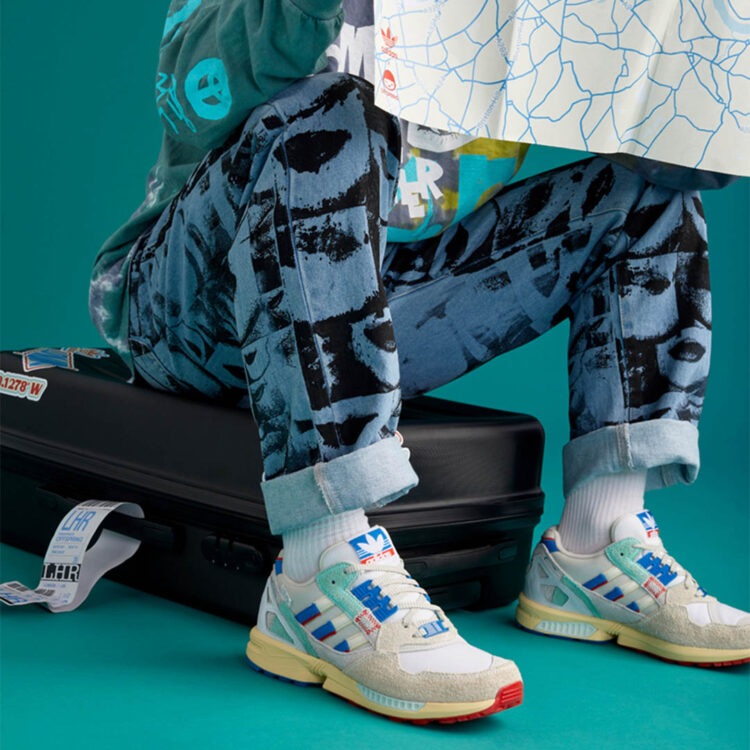 Offspring x adidas "LDN To LA" ZX 9000