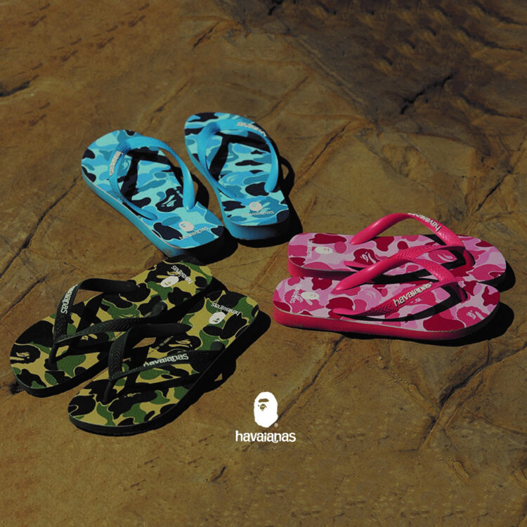 BAPE x havaianas