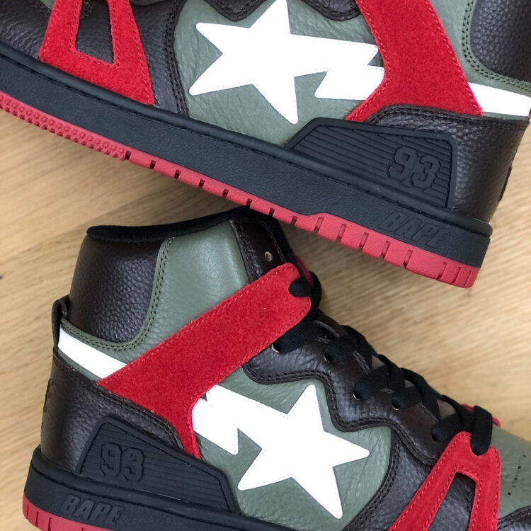 BAPE SK8 STA/BAPE STA 93 Hi 