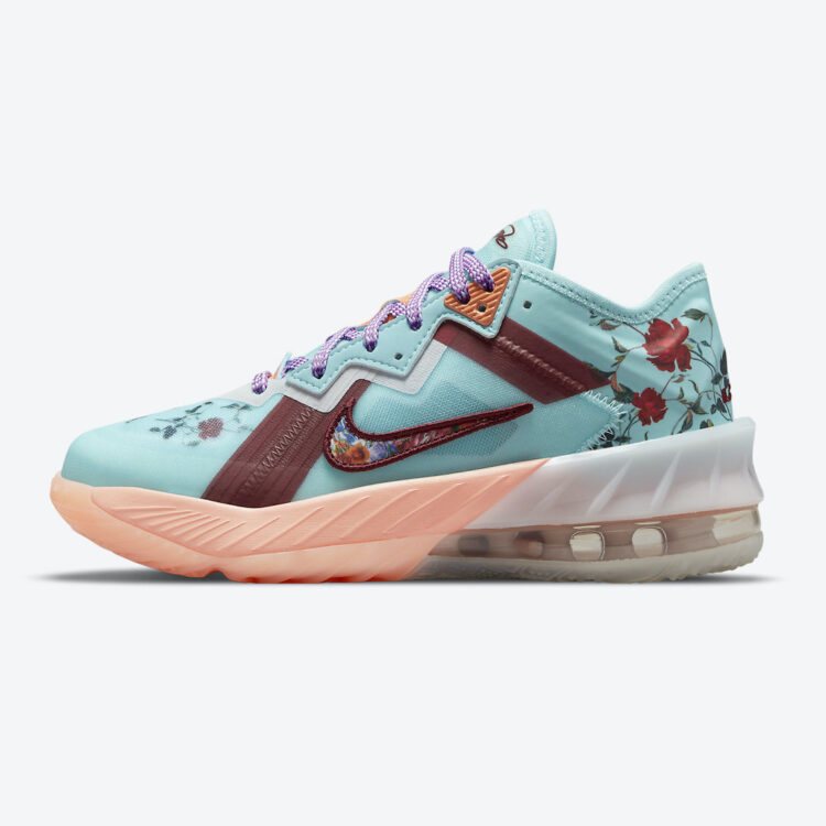 Nike LeBron 18 Low GS “Floral” DN4177-400