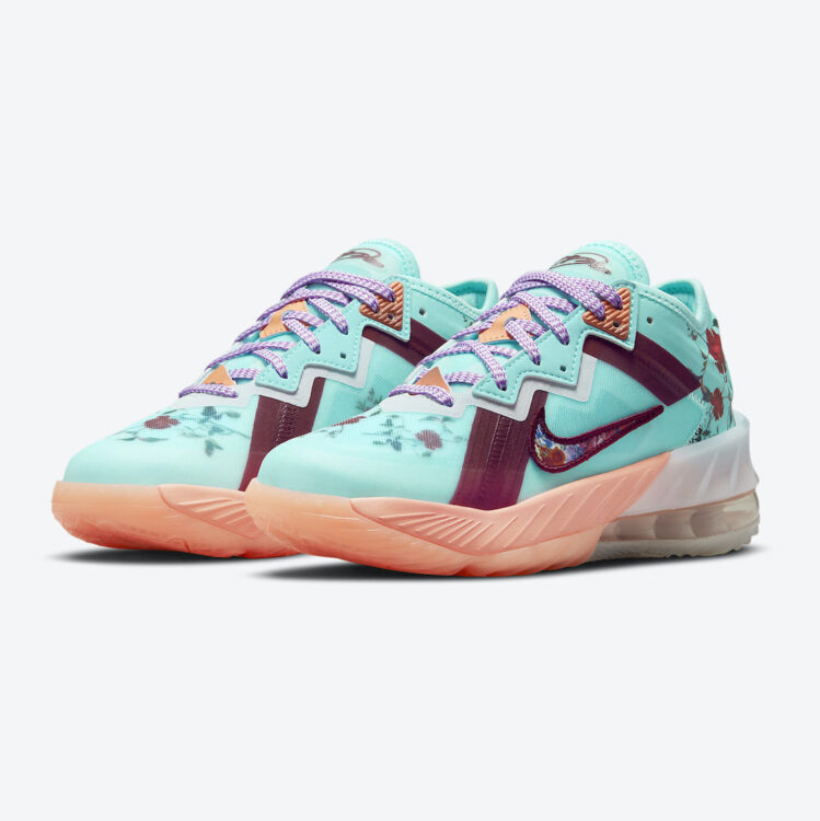 Nike LeBron 18 Low GS “Floral” DN4177-400