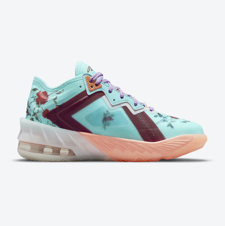 Nike LeBron 18 Low GS “Floral” DN4177-400