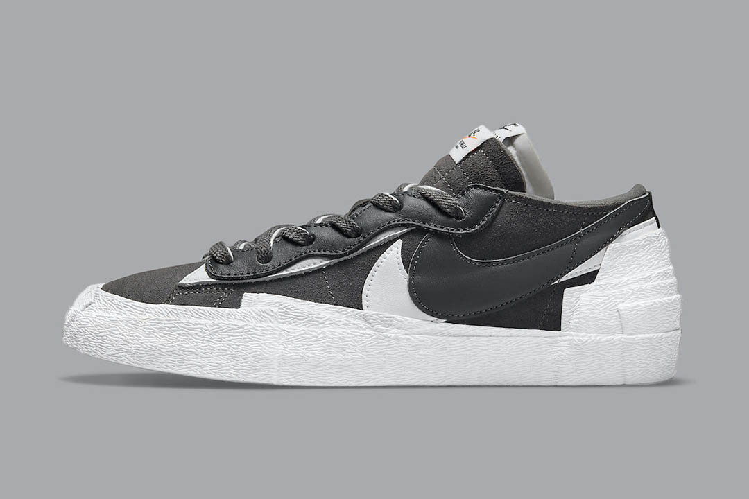 sacai x Nike Blazer Low "Dark Grey" DD1877-002