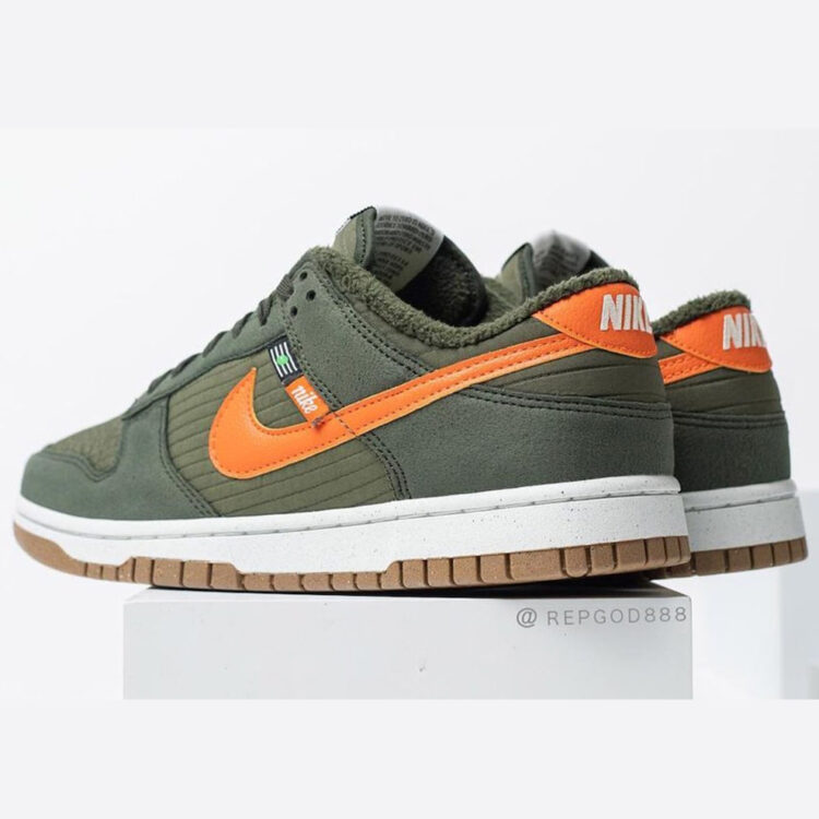 Nike Dunk Low “Toasty” Sequoia/Orange-Medium Olive-Sail DD3358-300