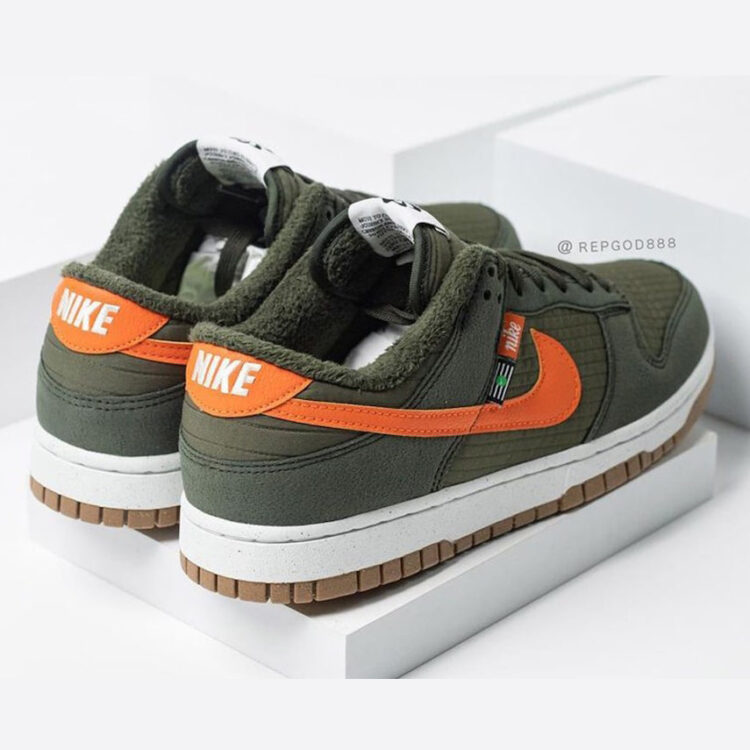 Nike Dunk Low “Toasty” Sequoia/Orange-Medium Olive-Sail DD3358-300