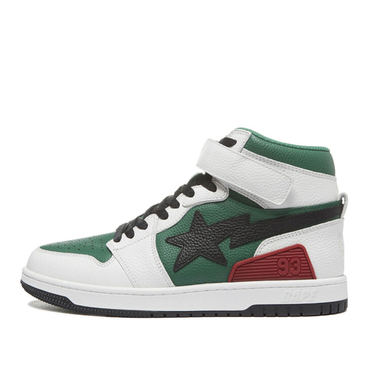 BAPE® BLOCK STA HI GREEN / WHITE