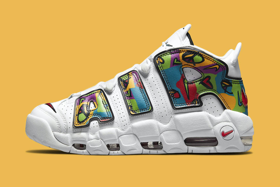 Nike Air More Uptempo “Peace, Love, Swoosh” DM8150-100