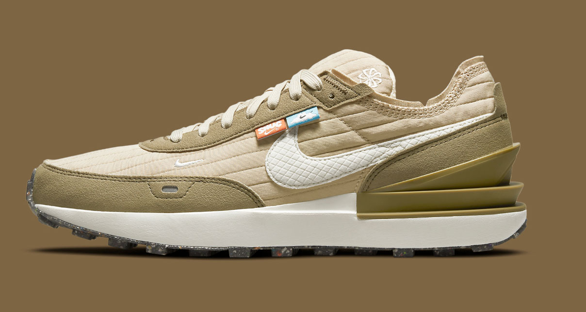 Nike Waffle One "Toasty" Rattan/Brown Kelp/Black/Sail DC8890-201