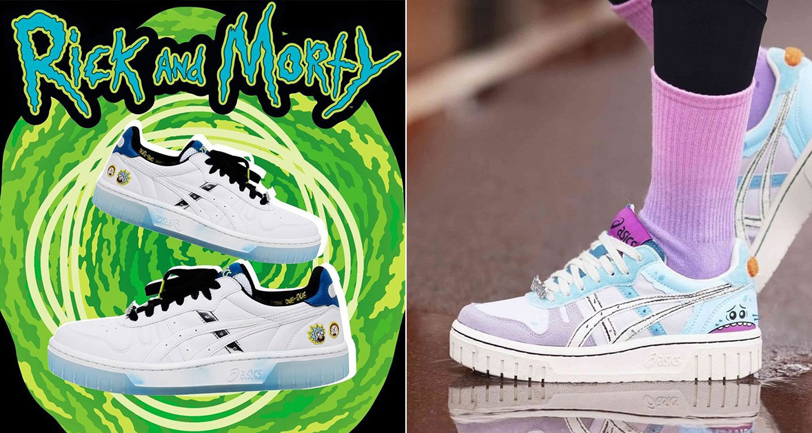 Rick and Morty x ASICS Court MZ