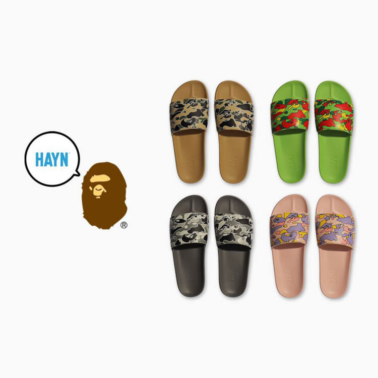 BAPE x HAYN Slides